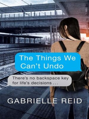 cover image of The Things We Can't Undo